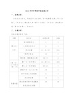 2016年无锡市中考数学卷_试卷分析报告