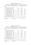 饭店顾客意见征询表