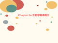 Chapter 3a-讲义生物学基本概念