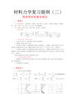 材料力学复习提纲