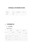 资料能源公司财务报表分析报告