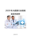 2020大健康行业规模及前景趋势