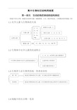 高中生物知识结构网络图(完整版)