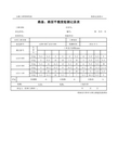 路基、路面平整度检测记录表 (1)