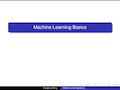 递归神经网络英文课件-Chapter 2 Machine learning basics