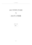 2017年年终工作总结与2018年工作展望(删除敏感信息)