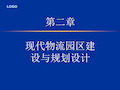 现代物流园区建设与规划设计 物流产业大数据平台