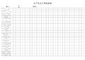 安全生产日常检查表(日)