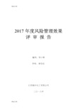 最新年度风险控制效果评价报告资料