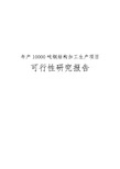 年产10000吨钢结构加工生产项目可行性实施报告