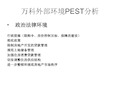 万科外部环境PEST分析