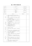 施工升降机安装验收表(四方)