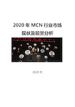 2020MCN行业市场现状及前景分析