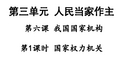 人教版八下道德与法治第六课我国国家机构 课件62Ppt