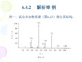 质谱解析举例