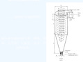 旋风除尘器cad结构图纸设计及技术参数