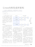 Linux内核组成和架构