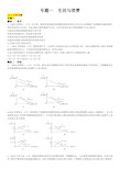 经济生活五年高考真题(15—19年)五年高考真题(15—19年)专题一  生活与消费
