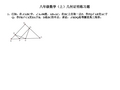 人教版八年级上册数学几何专题学习总汇