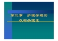 护理学理论及相关理论