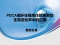 PDCA循环在提高住院患者微生物送检率中的应用ppt