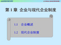企业与现代企业制度课件