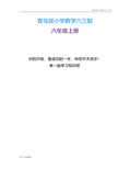 青岛版小学数学六三制六年级上册【比】单元测试