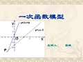 一次函数模型