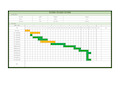 项目进度计划甘特图表EXCEL模板(推荐)