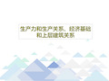 生产力和生产关系、经济基础和上层建筑关系共25页