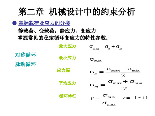 华中科技大学文华学院10制造机械设计复习稿全解