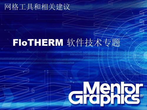 FloTHERM网格划分