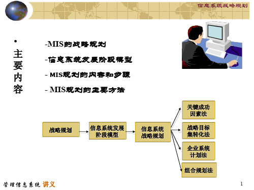 第6章 信息系统战略规划