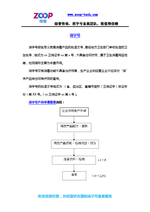 消字号