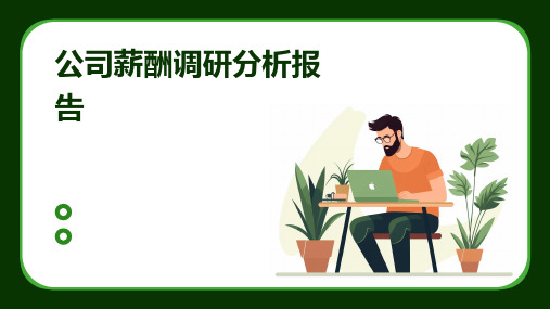 公司薪酬调研分析报告