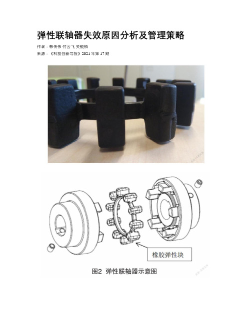 弹性联轴器失效原因分析及管理策略