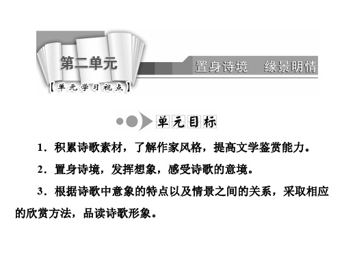 高中语文 第二单元 江花月夜课件 新人教版选修《中国古代诗歌散文欣赏》