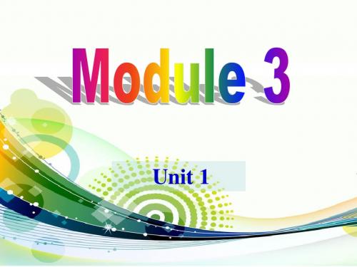 新外研版九年级英语上册Module3 Unit1 精品课件(共53张PPT)