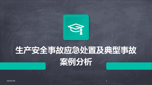 生产安全事故应急处置及典型事故案例分析-2024鲜版