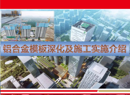 铝合金模板深化及施工实施介绍ppt pdf310页中篇