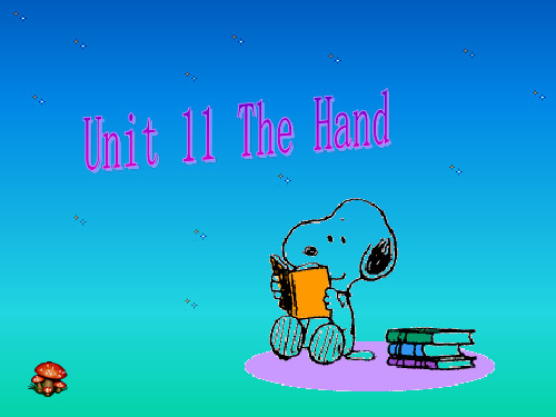 英语：Unit-11-《The-Hand》复习课件(1)(北京课改版八年级下)(201912)