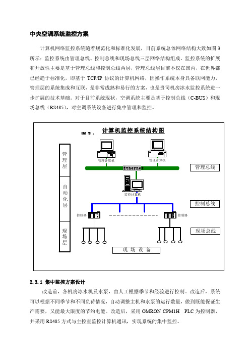 中央空调系统监控方案