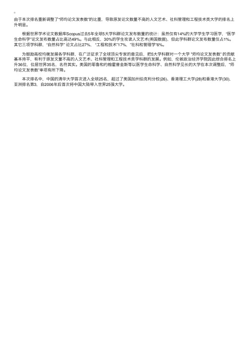 2016年QS世界大学排名完整榜单