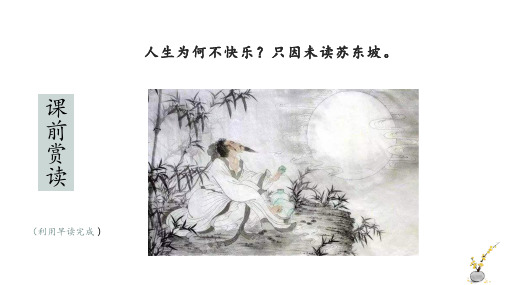 部编版新教材第三单元《念奴娇·赤壁怀古》课件26张