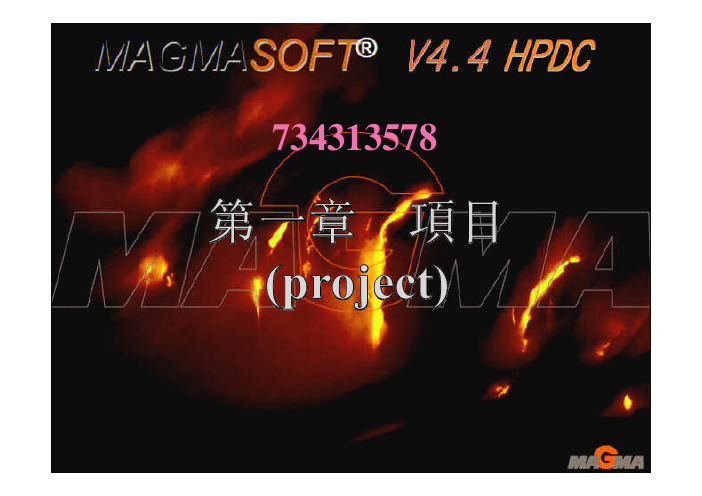 MAGMASOFT V4-HPDC教程第一章