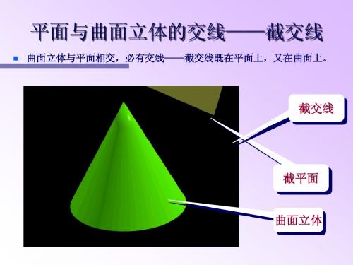 09圆柱截交线(2006-2007)ok72课堂举例参考