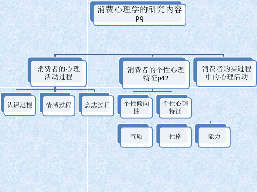 第三章消费者的个性心理特征