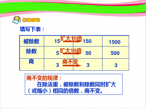 一个数除以小数  公开课一等奖 课件