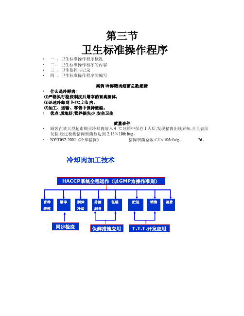 卫生标准操作程序