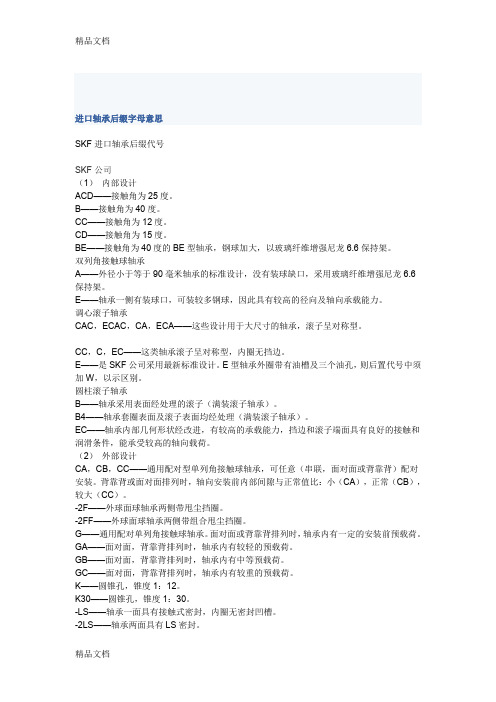 (整理)进口轴承后缀字母意思